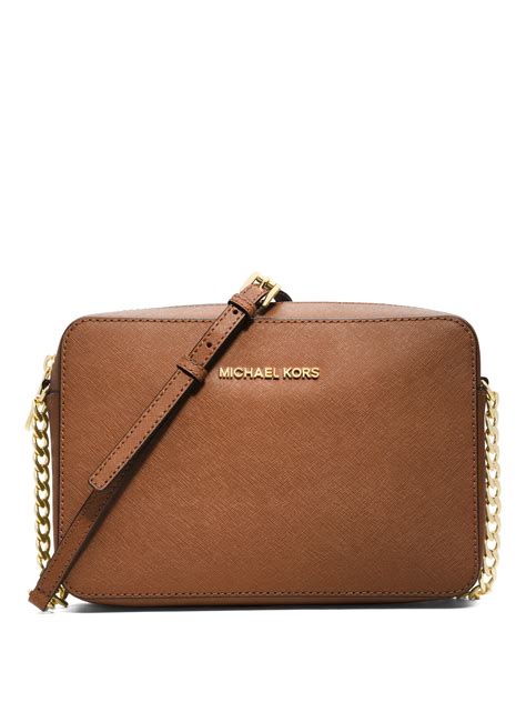 michael kors mk brown bag|Michael Kors brown crossbody bag.